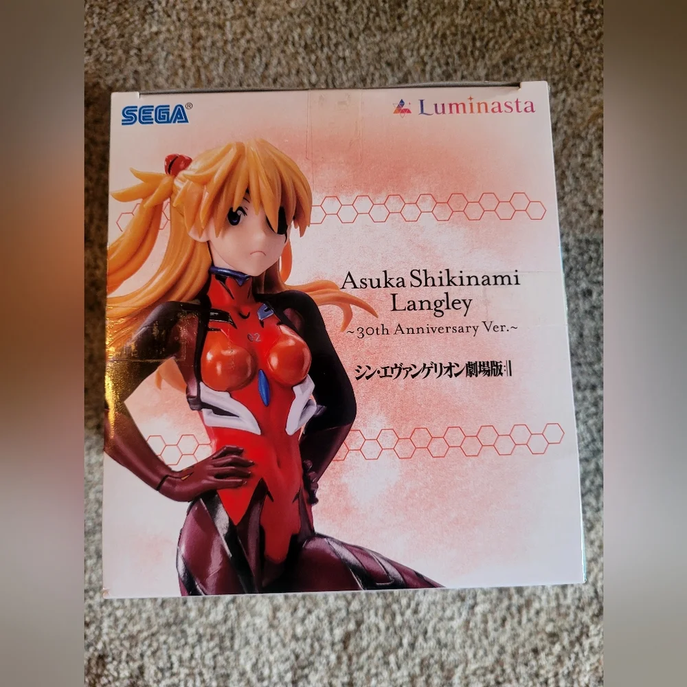NIB SEGA Evangelion Asuka Langley Figure - Picture 5 of 8